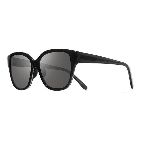 New REVO Perry Black Polarised Square RE 1219 01 GY Sunglasses Women - Picture 1 of 4